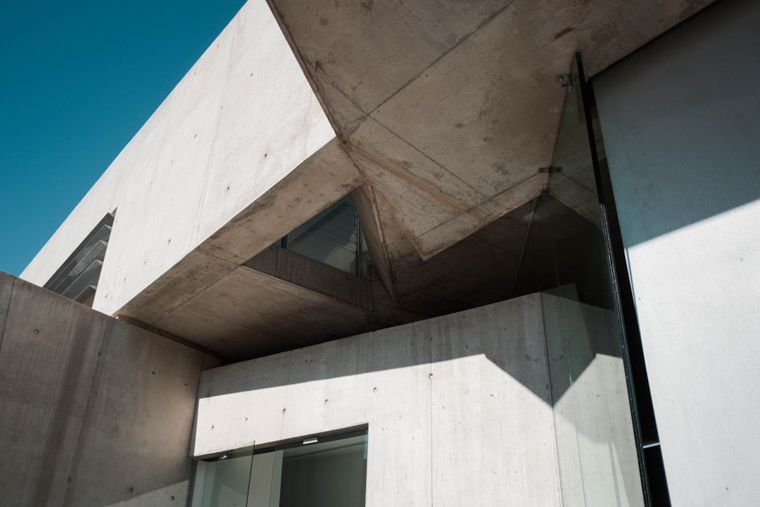 Modern concrete architecture. Photo by Grischa on Unsplash.
